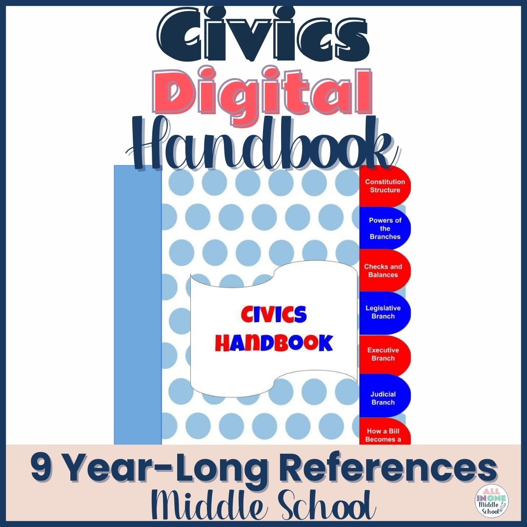 social studies handbook to help encourage student accountability and independence