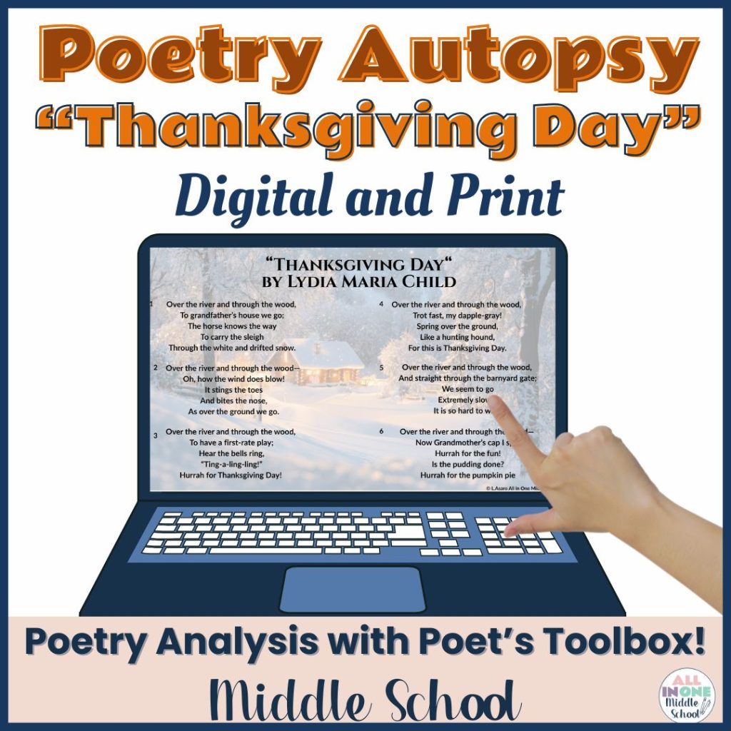 Thanksgiving activities for middle school