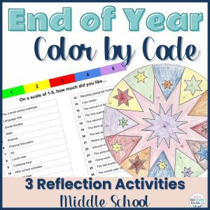 end of year independent activity for middle school