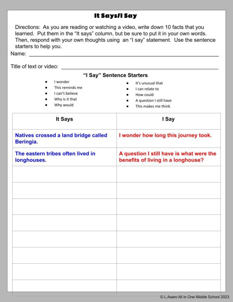 Use this free teacher resource as an easy way for kids to decipher information text
