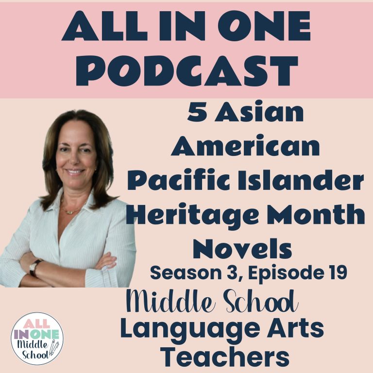 Asian American Pacific Islanders Heritage Month Novels for Middle School