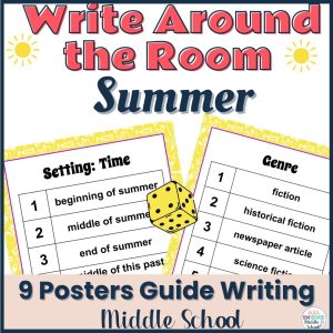 summer writing as part of your end of year activities