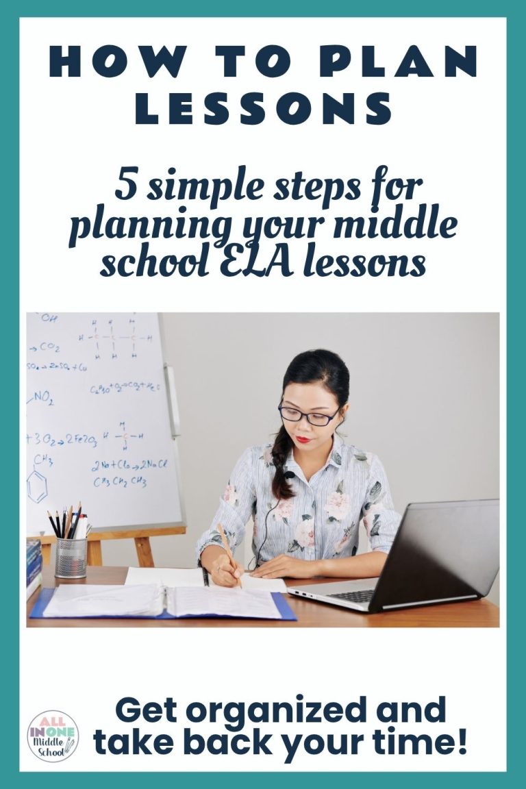blog post on how to plan lessons