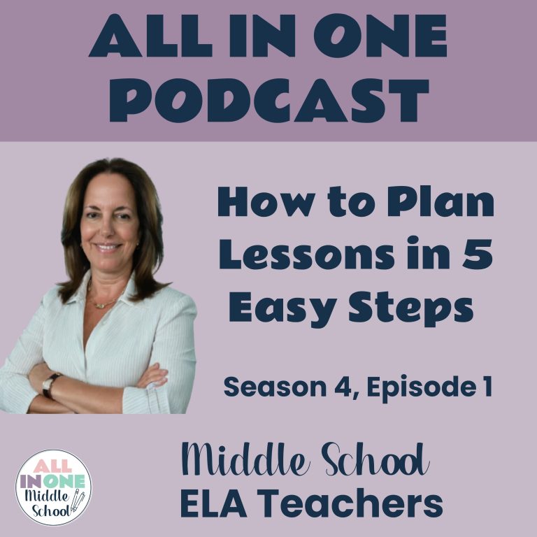 Podcast on how to plan lessons